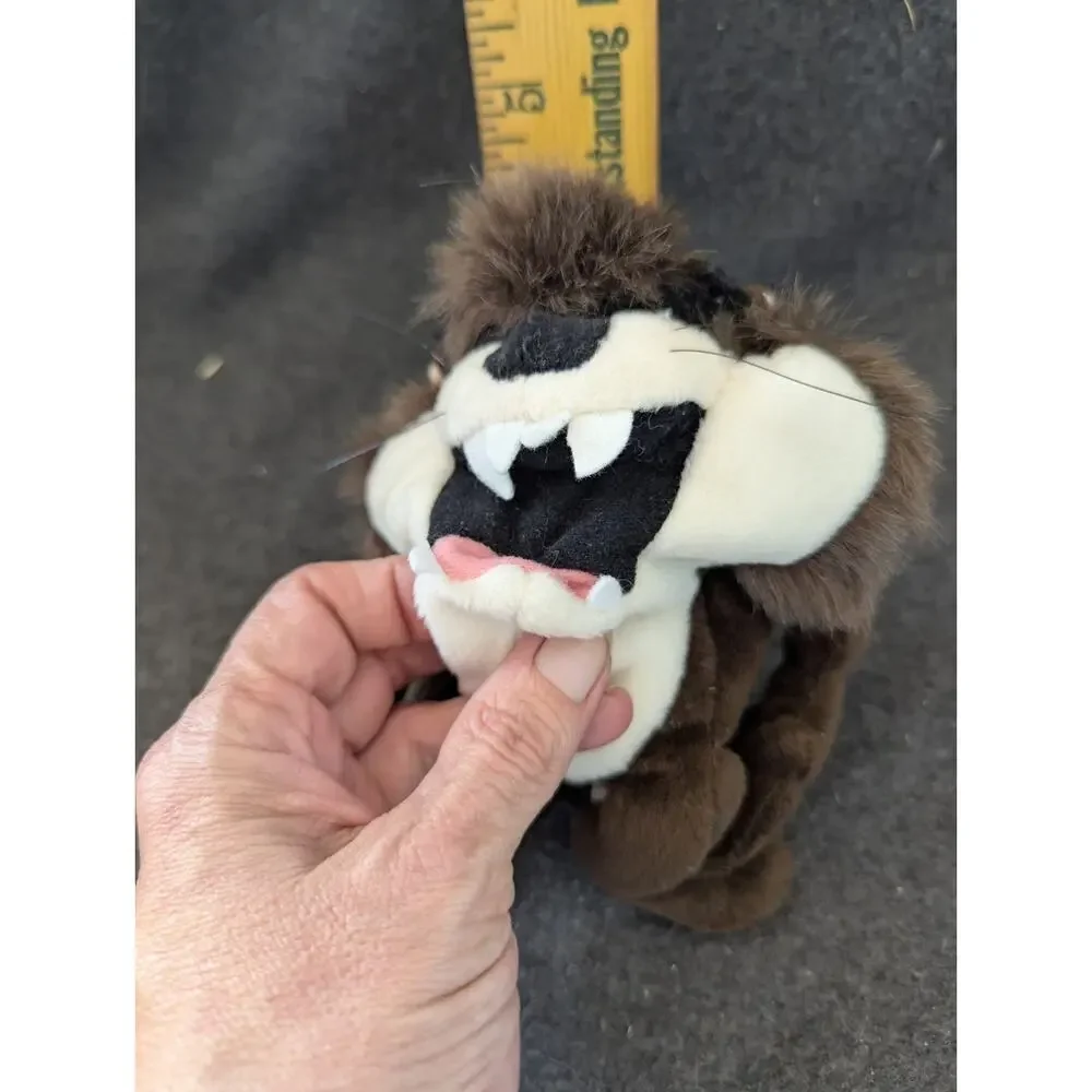 Vintage 1997 Warner Bros Studio Store Taz Devil Bean‎ Bag Plush
